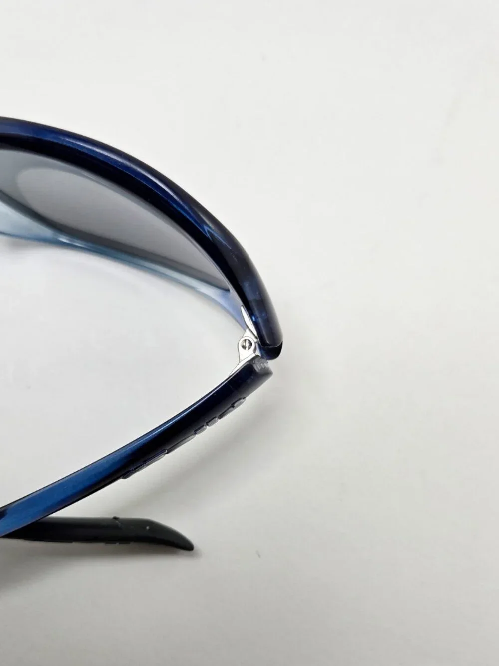 Bolle Swisher Vintage Blue Wrap Polarized Sunglasses